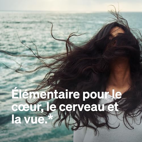 Omega 3 Vegan – Huile d’Algues 1444mg – Gélules de Laboratoire (Contrôlé en Laboratoire) – Oméga 3 Vegan de Qualité Supé